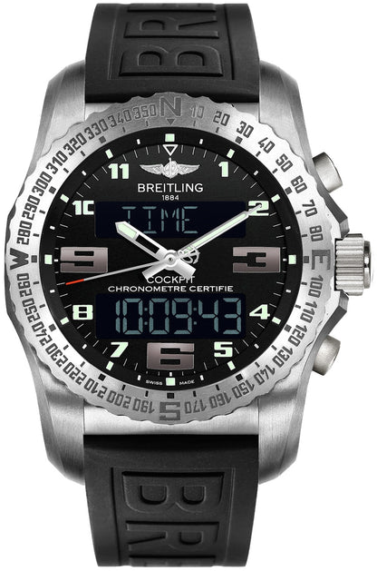 Breitling Cockpit B50 Black Dial Men's Watch EB501022/BD40-155S