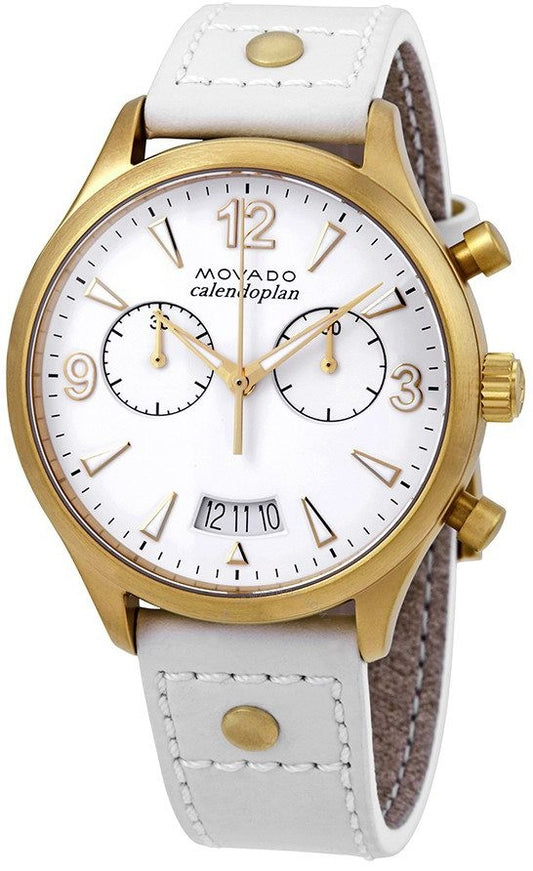 Movado Heritage White Dial Men's Watch 3650026