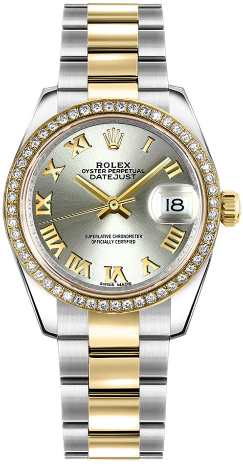 Rolex Datejust 31 Ladies Diamond Watch 178383-0046