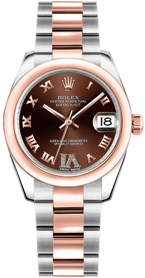 Rolex Datejust 31 Steel & Rose Gold Watch 178241-0074