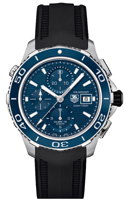 Tag Heuer Aquaracer 43mm Blue Dial Men's Watch CAK2112.FT8019