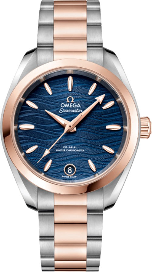 Omega Seamaster Aqua Terra Blue Dial 34mm Women's Watch 220.20.34.20.03.001