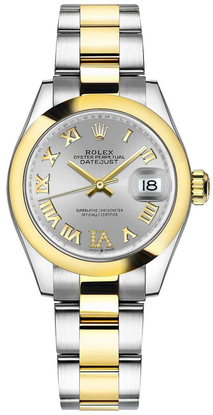 Rolex Datejust 31 Silver Dial Roman Numerals Women's Watch 278243-0003