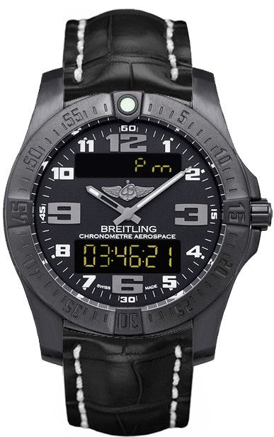 Breitling Professional Aerospace Evo Black Titanium 43mm Men's Watch V7936310/BD60-744P