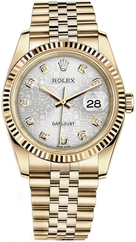 Rolex Datejust 36 Yellow Gold Watch 116238-0069