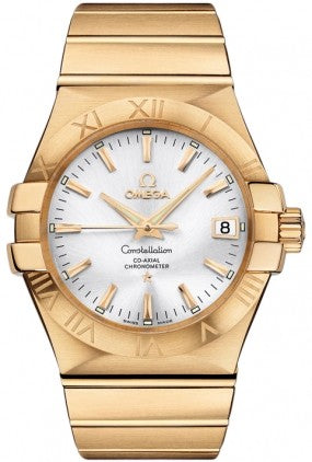 Omega Constellation Yellow Gold Men's Watch 123.50.35.20.02.002