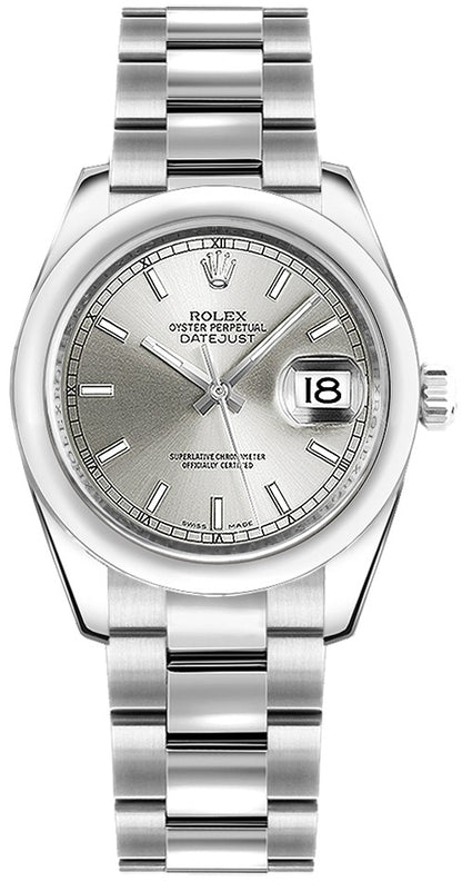 Rolex Datejust 31 Silver Dial Women's Watch 178240-0022