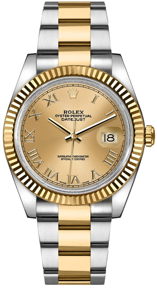 Rolex Datejust 36 Yellow Gold & Steel Watch 116233