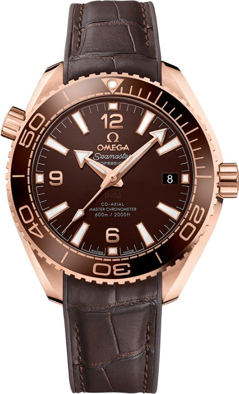 Omega Seamaster Planet Ocean Brown Dial Men's Watch 215.63.40.20.13.001