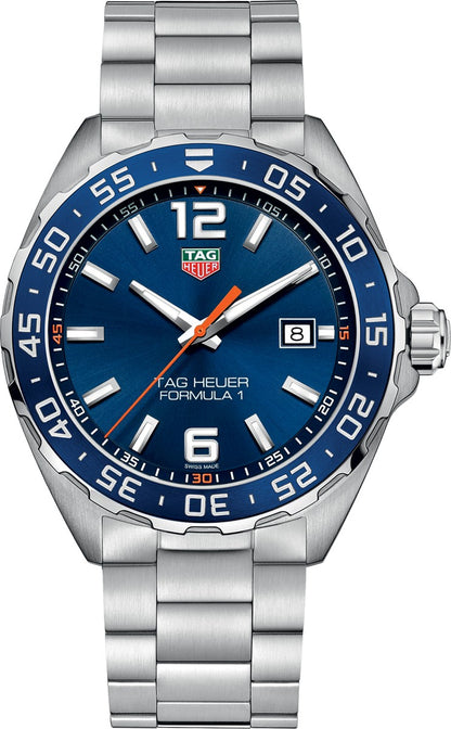 Tag Heuer Formula 1 200M Blue Dial Men's Watch WAZ1010.BA0842