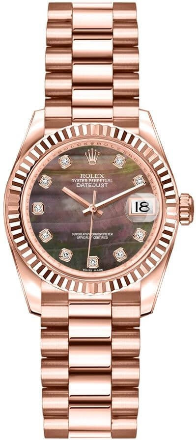 Rolex Lady-Datejust 26 President Bracelet Women's Watch 179175