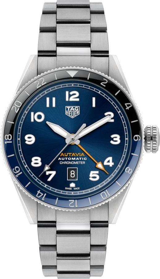 Tag Heuer Autavia COSC GMT Blue Dial Men's Watch WBE511A.BA0650