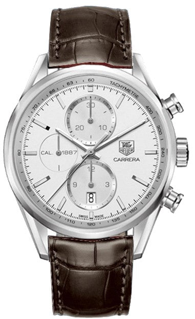 Tag Heuer Carrera Silver Dial Swiss Made Men's Watch CAR2111.FC6291