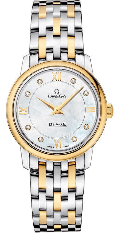 Omega De Ville Prestige Two-tone Women's Watch 424.20.27.60.55.001