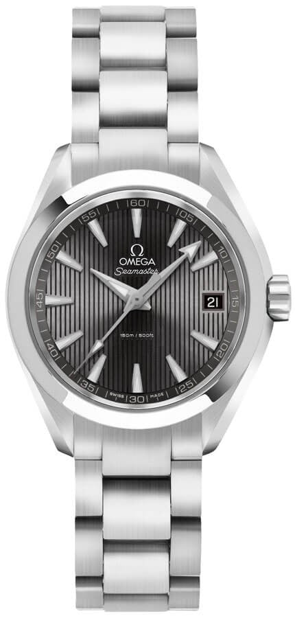 Omega Seamaster Aqua Terra Grey Dial Stainless Steel Women's Watch 231.10.30.60.06.001