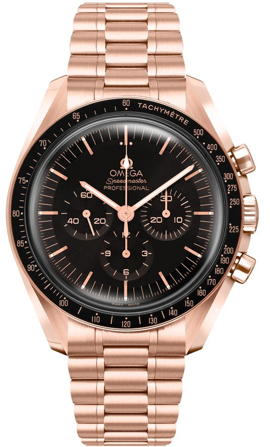 Omega Speedmaster Moonwatch Rose Gold Men's Watch 310.60.42.50.01.001