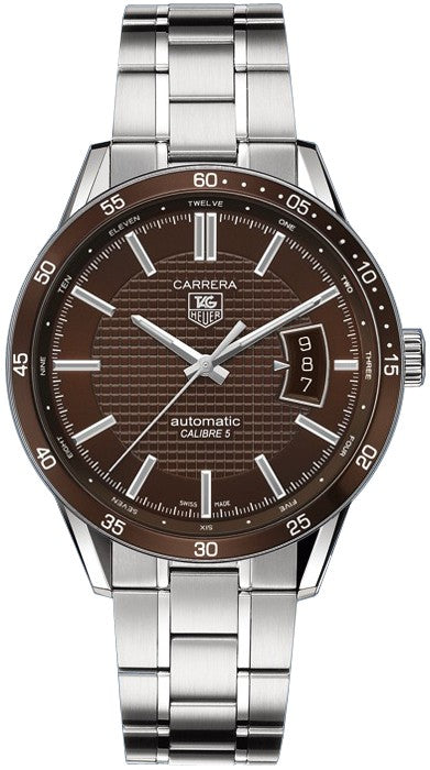 Tag Heuer Carrera Brown Dial Men's Watch WV211N.BA0787