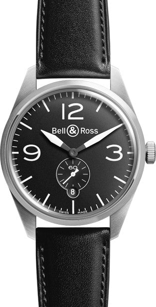 Bell & Ross Vintage Original BRV123-BL-ST/SCA