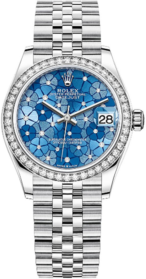 Rolex Datejust 31 Diamond Bezel Women's Watch 278384RBR-0040