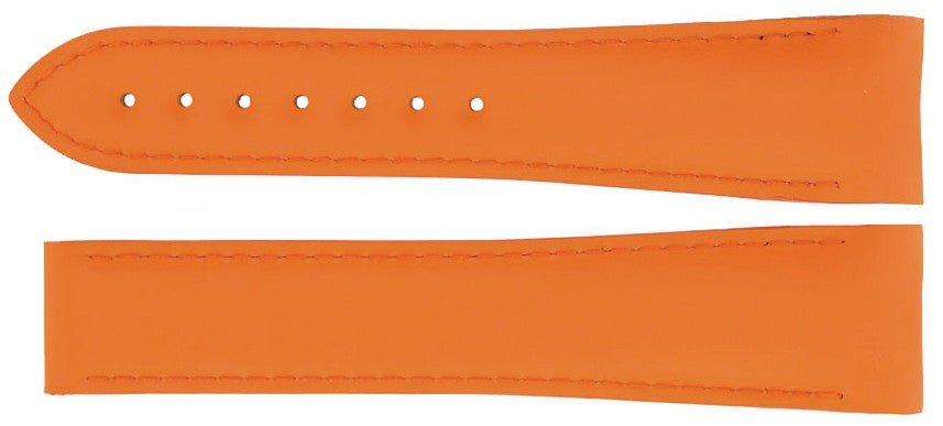 Omega 22mm Orange Rubber Strap 98000293 / 98000184