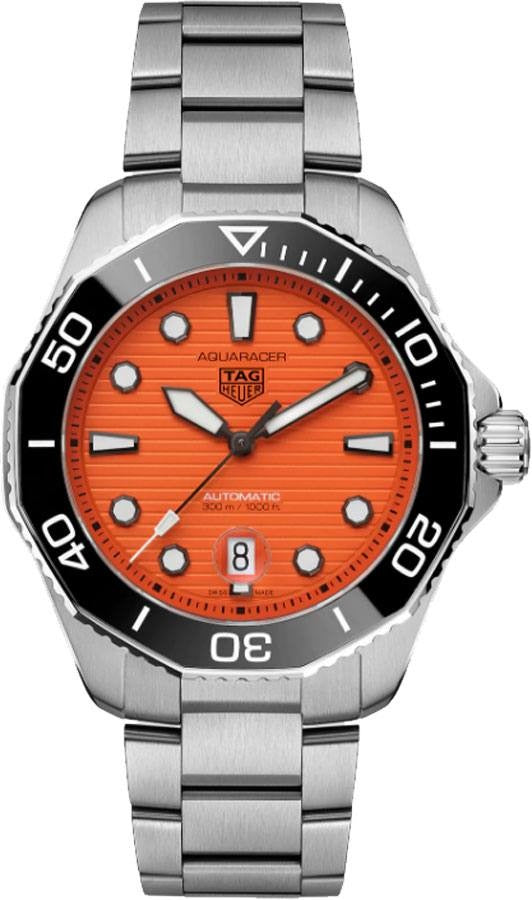 Tag Heuer Aquaracer Professional 300 Orange Diver Men's Watch WBP201F.BA0632