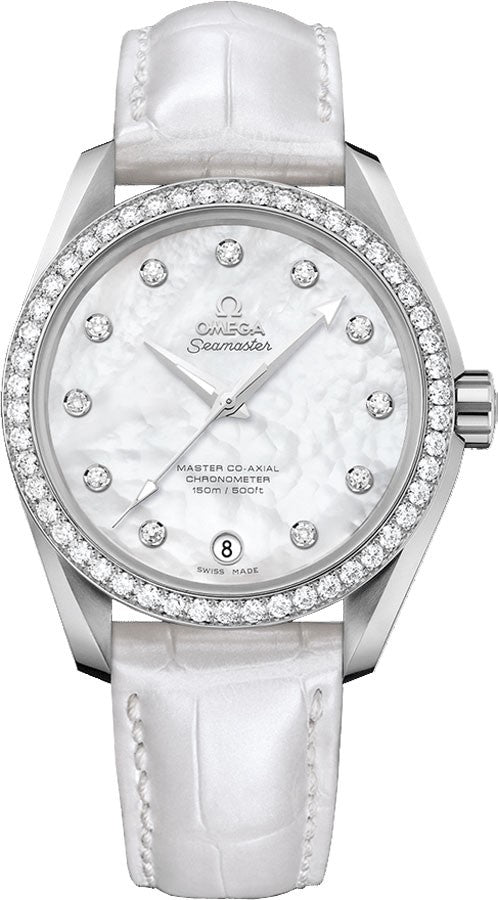 Omega Seamaster Aqua Terra Mother of Pearl Dial Women's Watch 231.18.39.21.55.001