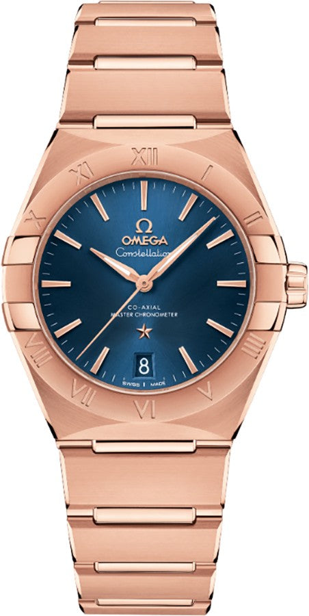 Omega Constellation 18k Rose Gold Unisex Watch 131.50.36.20.03.001