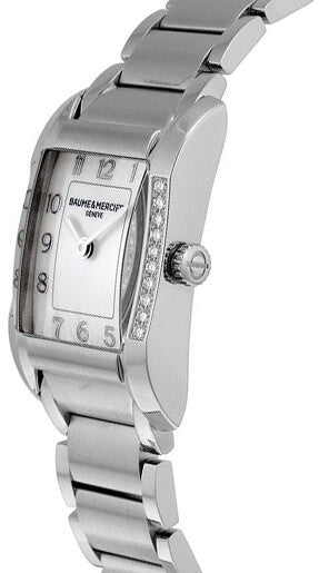 Baume & Mercier Hampton Rectangular Women's Luxury Watch 10051