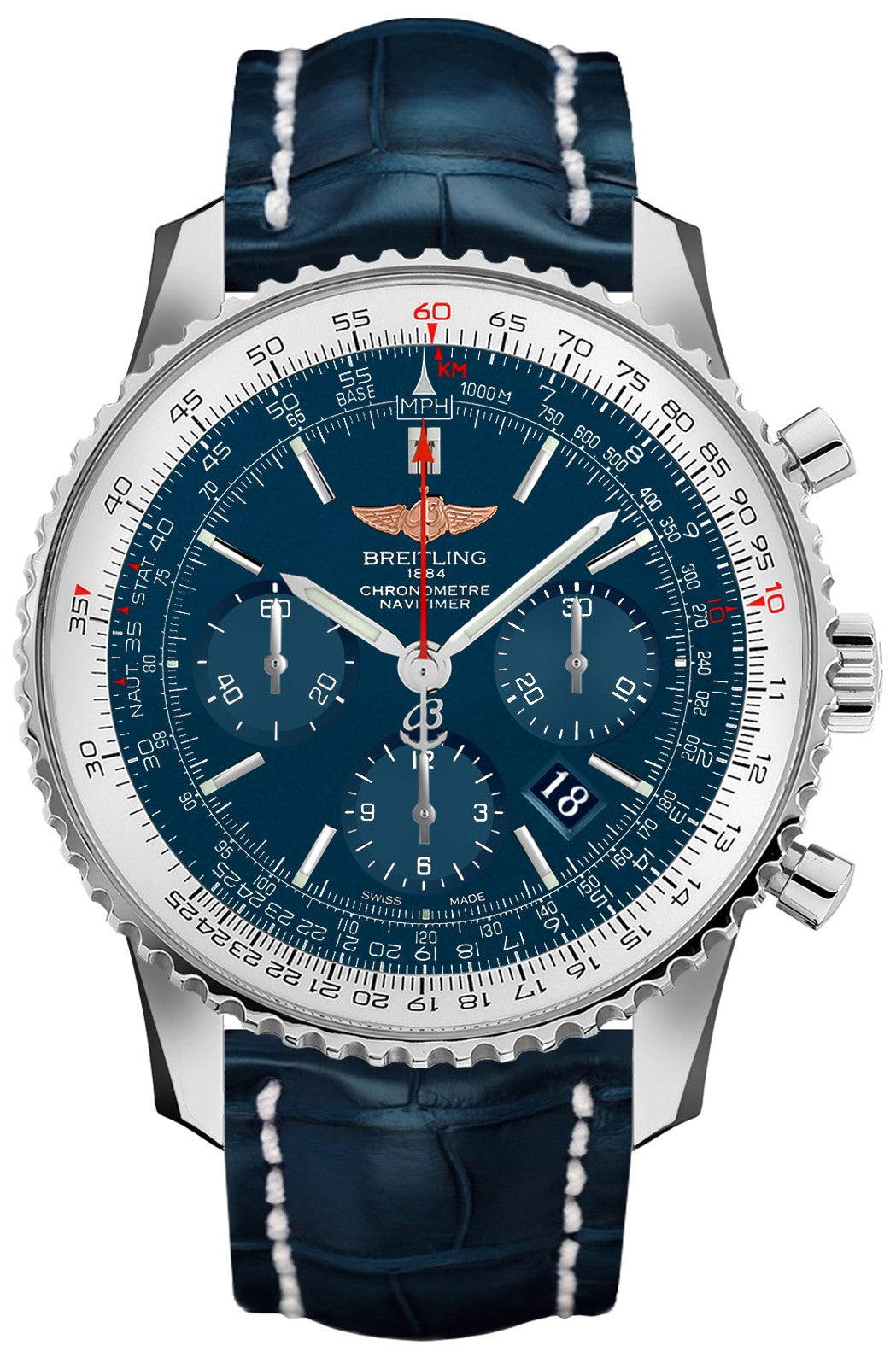 Breitling Navitimer 01 46 Automatic Swiss Men's Watch AB012721/C889-746P