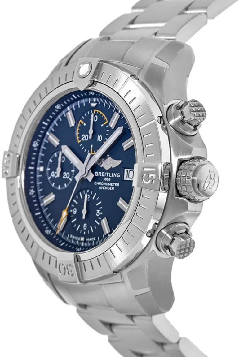 Breitling Avenger Chronograph 45 Blue Dial Men's Watch A13317101C1A1