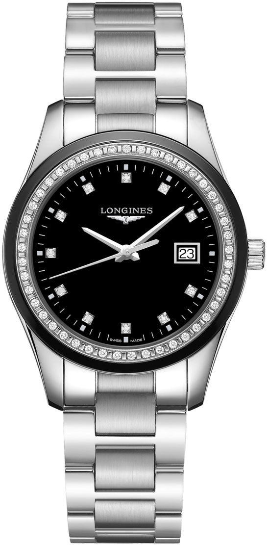 Longines Conquest Classic Quartz 36mm Women's Watch L2.387.0.57.6