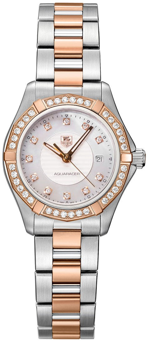 Tag Heuer Aquaracer Diamond Ladies Luxury Watch WAP1452.BD0837