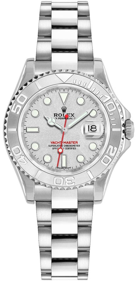 Rolex Yacht-Master 29 Stainless Steel Luxury Women's Watch 169622