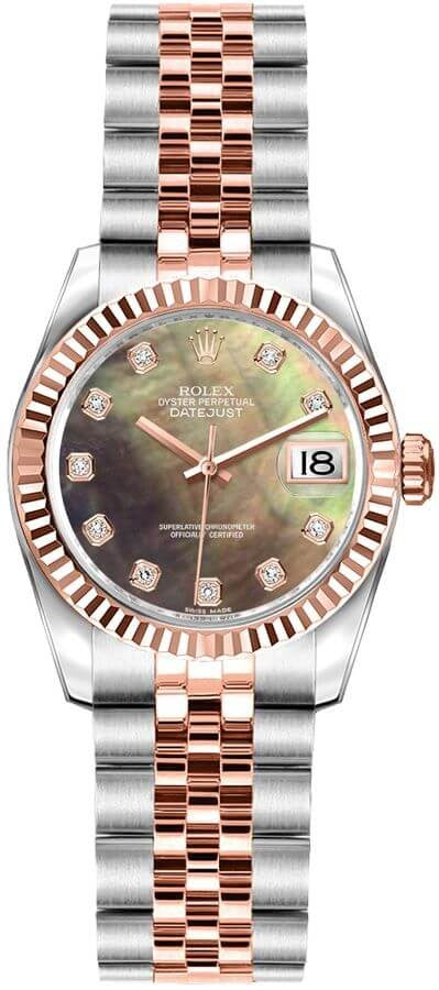 Rolex Lady-Datejust 26 Steel & Rose Gold Women's Watch 179171