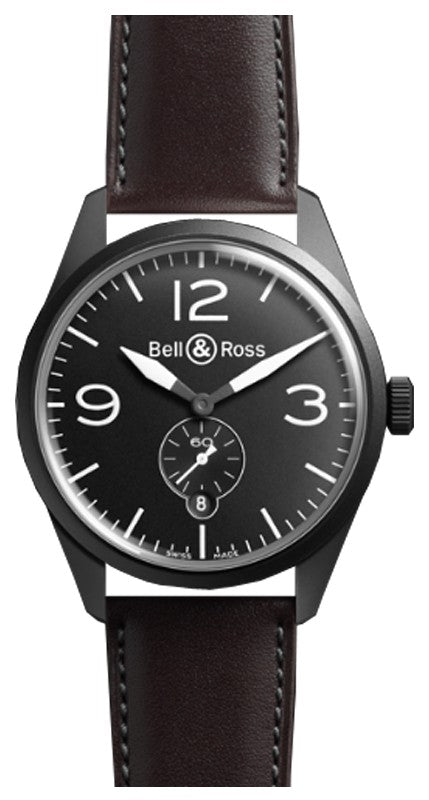 Bell & Ross Vintage Original BRV123-BL-CA/SCA