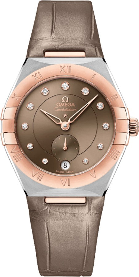 Omega Constellation Steel & Rose Gold Women's Watch 131.23.34.20.63.001