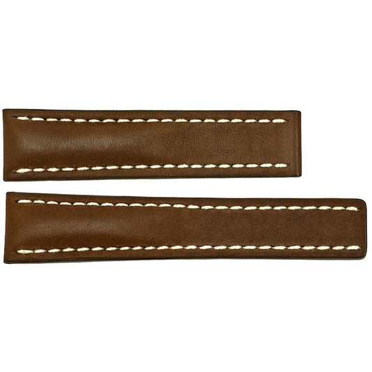 Breitling 16mm Brown Leather Strap 411X / 407X