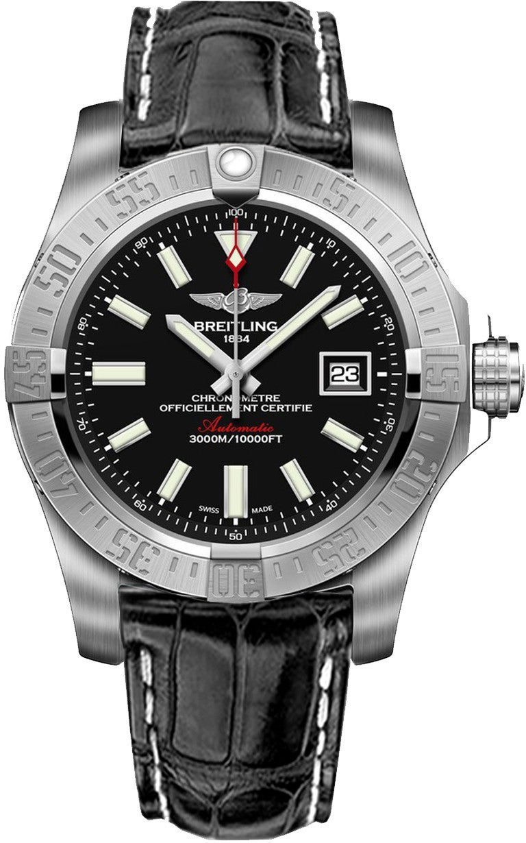 Breitling Avenger II Seawolf Black Dial Men's Watch A1733110/BC30-744P