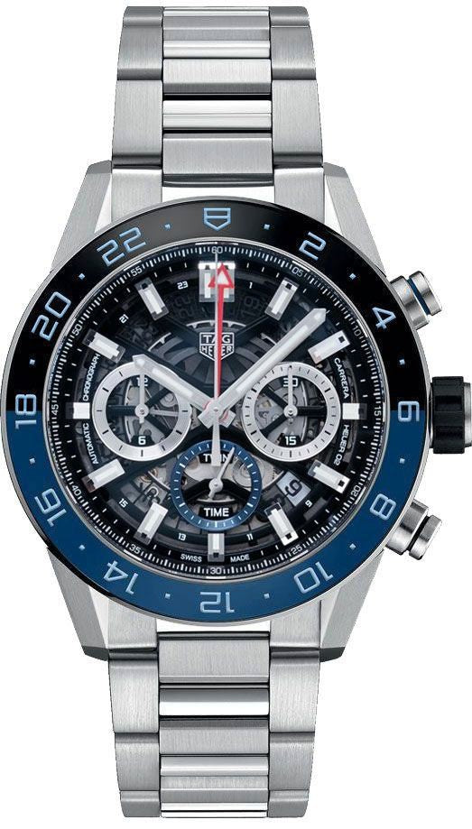 Tag Heuer Carrera Black Skeleton Dial Men's Watch CBG2A1Z.BA0658