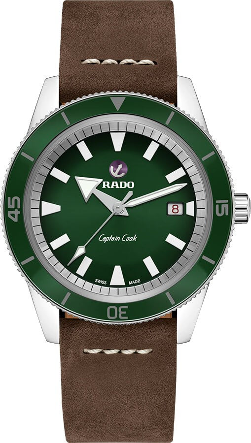 Rado Captain Cook Automatic Green Dial Men's Watch R32505315