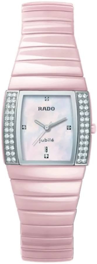 Rado Sintra Jubile Diamond Bezel Pink Ceramic Women's Watch R13651902