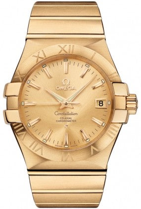 Omega Constellation Gold Men's Watch 123.50.35.20.08.001