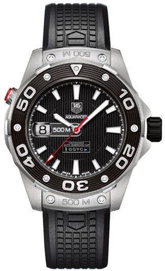 Tag Heuer Aquaracer Calibre 5 500M Black Dial Men's Watch WAJ2119.FT6015