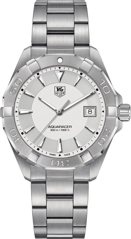 Tag Heuer Aquaracer Silver Dial Men's Watch WAY1111.BA0928