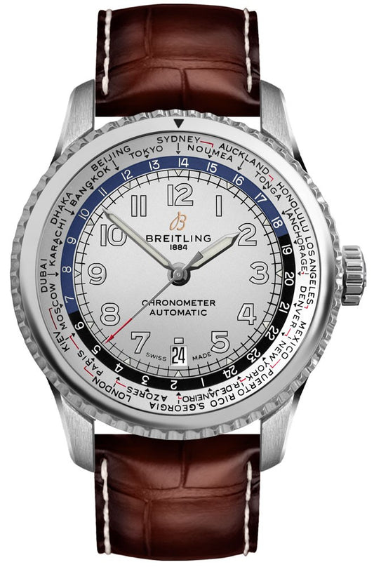 Breitling Aviator 8 B35 Automatic Unitime 43 Men's Watch AB3521U01G1P3