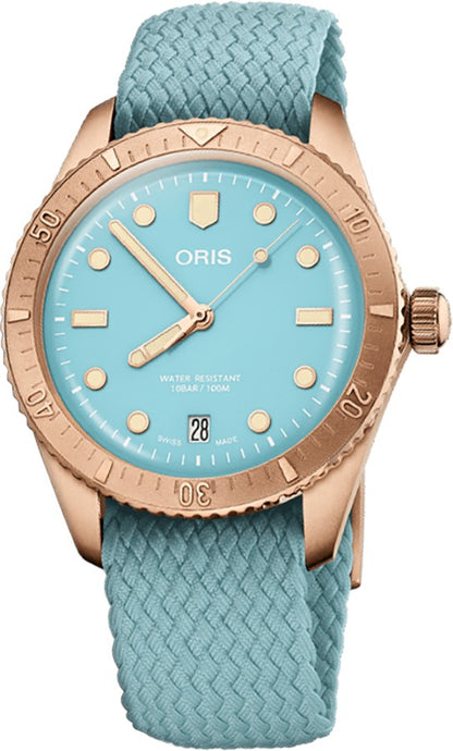 Oris Divers Sixty-Five 38mm Bronze Unisex Watch 73377713155FS