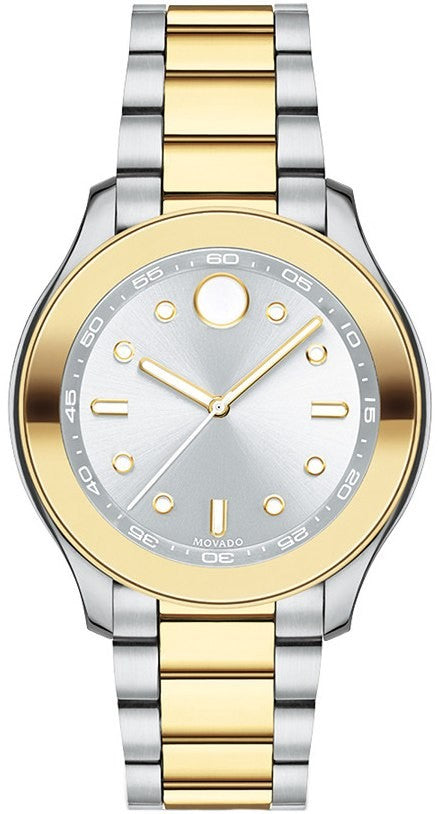 Movado Bold Gold & Steel Women's Watch 3600418