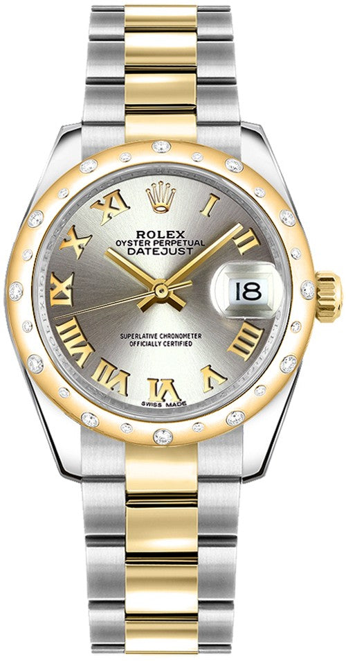 Rolex Datejust 31 Solid Gold & Steel Women's Watch 178343