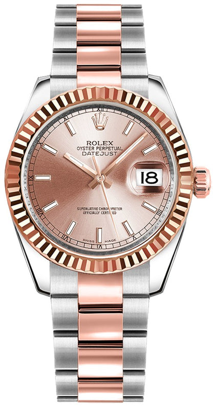 Rolex Datejust 31 Pink Dial Watch 178271-0001