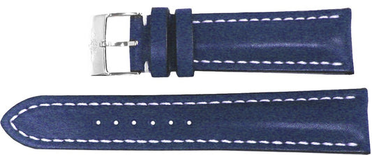 Breitling Blue Leather Strap 18mm BLULT 194X